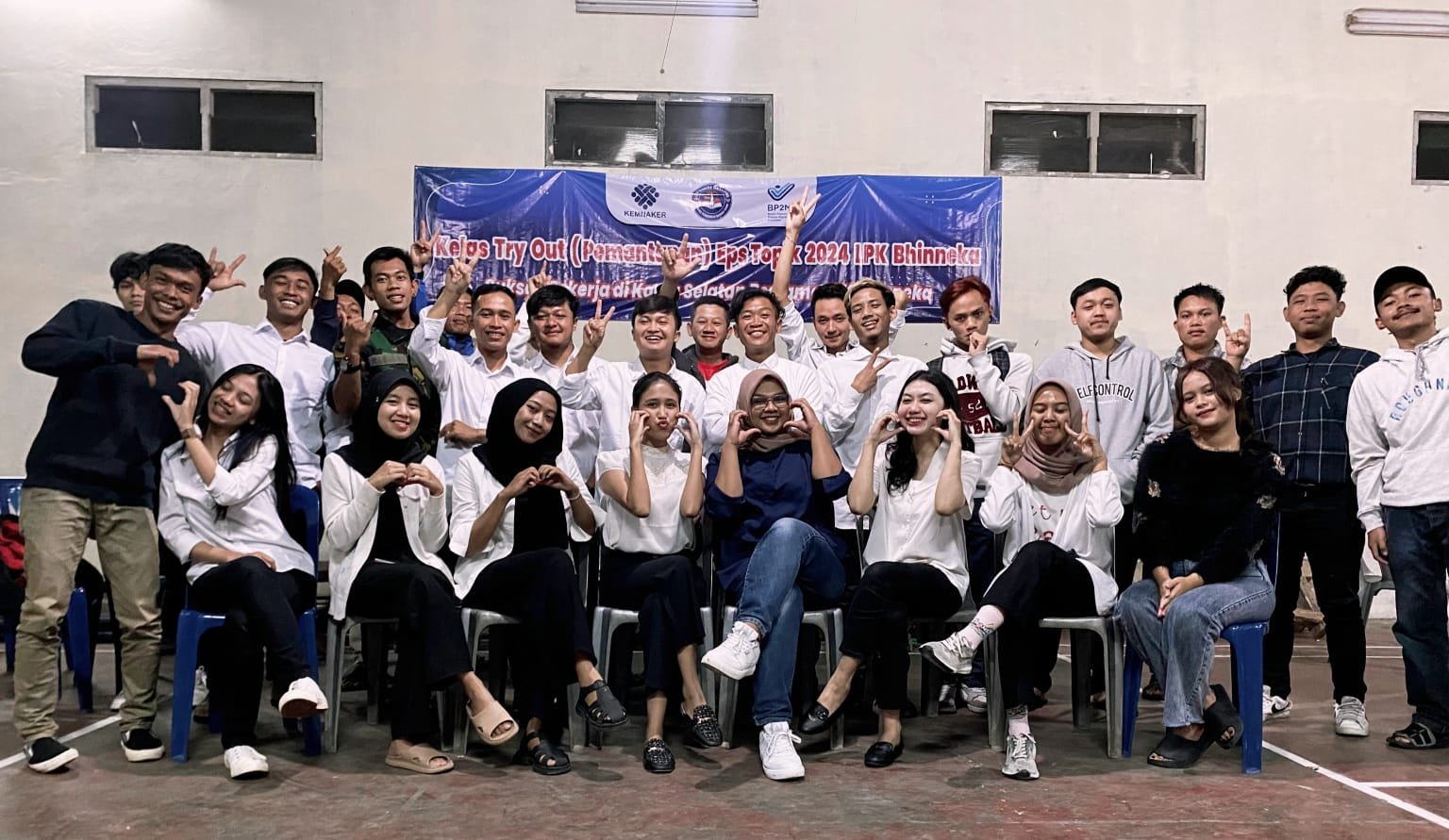 Tryout kelas malam tahun 2024 lpk bhinneka temanggung